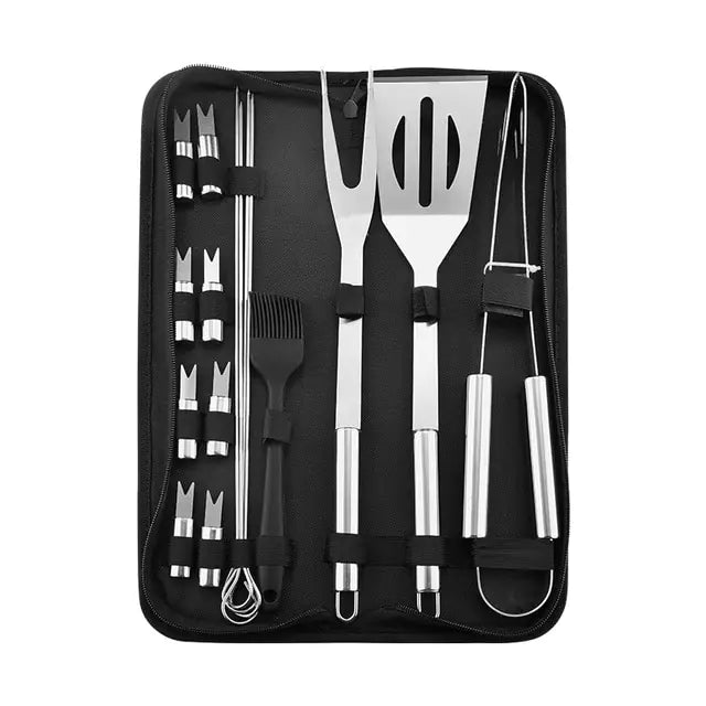 RVS BBQ set