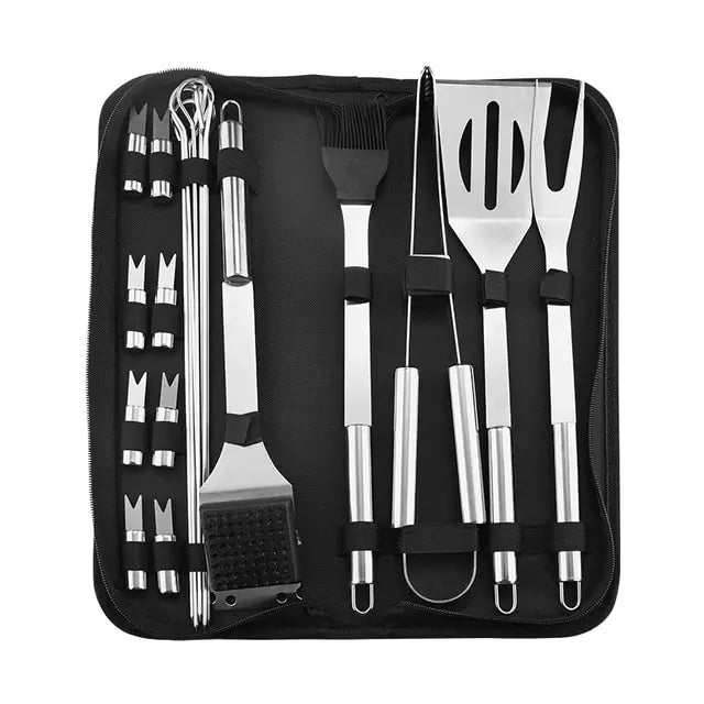 RVS BBQ set