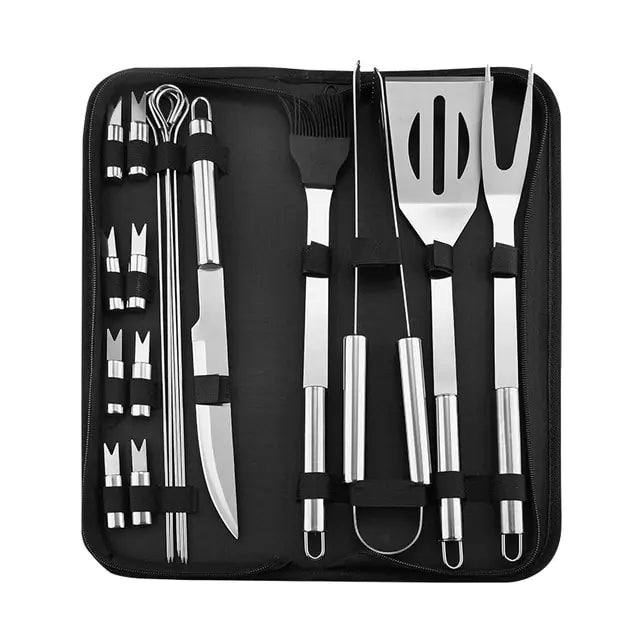 RVS BBQ set