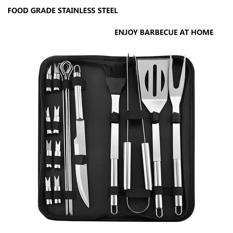 RVS BBQ set